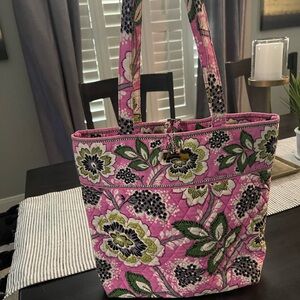 Vera Bradley Priscilla Pink Medium Tote Bag